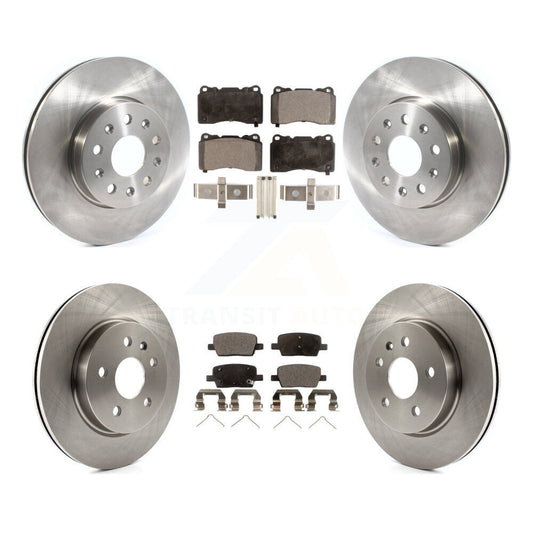 [Avant + Arrière] Kit de Disque et plaquette (semi-métallique) de frein pour Chevrolet Camaro K8F-102699