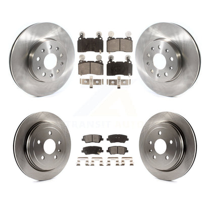 [Avant + Arrière] Kit de Disque et plaquette (semi-métallique) de frein pour Cadillac CTS K8F-102703