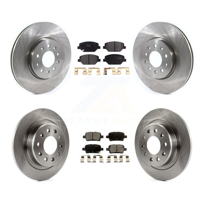 [Avant + Arrière] Kit de Disque et plaquette (semi-métallique) de frein pour Chevrolet Equinox GMC Terrain Buick LaCrosse K8F-102705