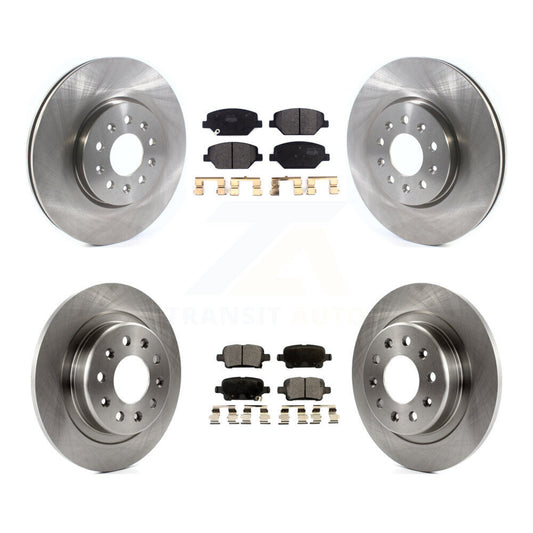 [Avant + Arrière] Kit de Disque et plaquette (semi-métallique) de frein pour Chevrolet Equinox GMC Terrain Buick LaCrosse K8F-102705