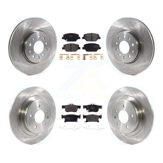 [Avant + Arrière] Kit de Disque et plaquette (semi-métallique) de frein pour 2016-2018 Buick Envision avec 315mm Diameter Rotor K8F-102707