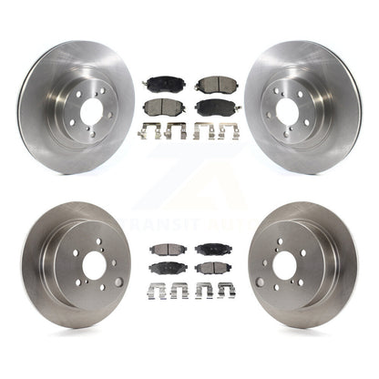 [Avant + Arrière] Kit de Disque et plaquette (semi-métallique) de frein pour Subaru Forester XV Crosstrek avec 292mm Diameter Rotor K8F-102721