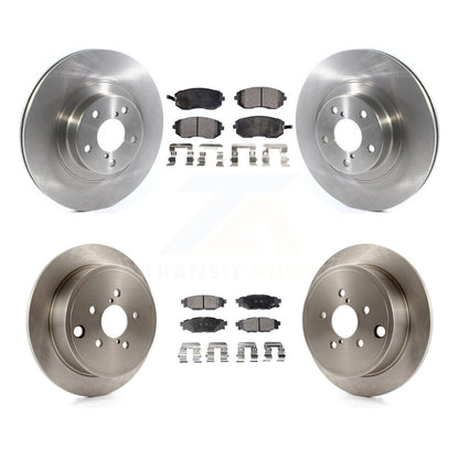 [Avant + Arrière] Kit de Disque et plaquette (semi-métallique) de frein pour Subaru Outback Forester Impreza Legacy K8F-102724