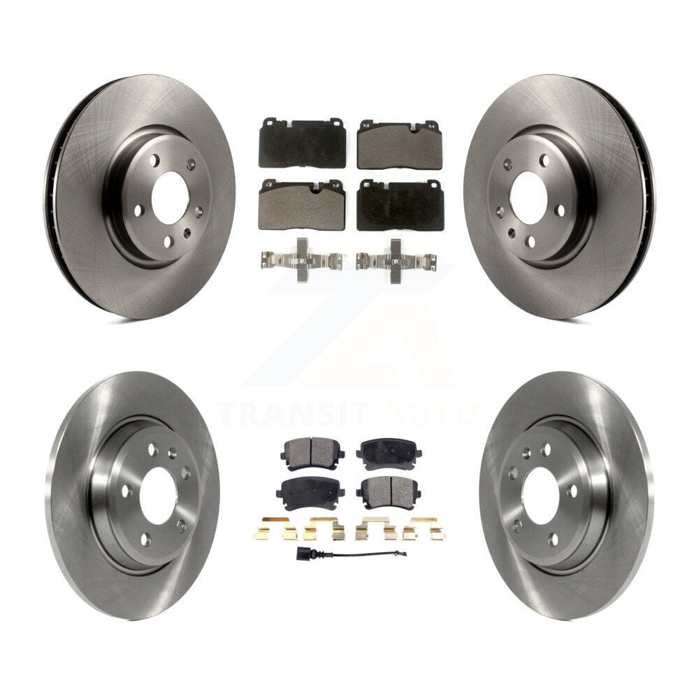 [Avant + Arrière] Kit de Disque et plaquette (semi-métallique) de frein pour 2016 Audi Q5 FLEX engine K8F-102735