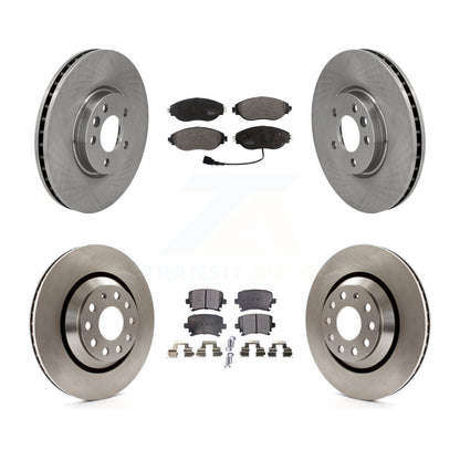 [Avant + Arrière] Kit de Disque et plaquette (semi-métallique) de frein pour Volkswagen CC AWD K8F-102737