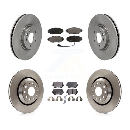 [Avant + Arrière] Kit de Disque et plaquette (semi-métallique) de frein pour Volkswagen CC AWD K8F-102737