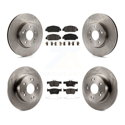 [Avant + Arrière] Kit de Disque et plaquette (semi-métallique) de frein pour Honda Accord K8F-102738