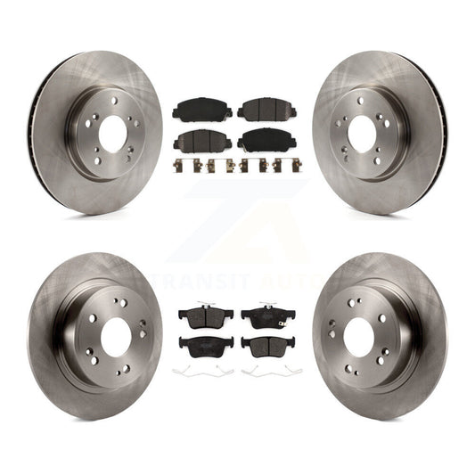 [Avant + Arrière] Kit de Disque et plaquette (semi-métallique) de frein pour Honda Accord K8F-102738