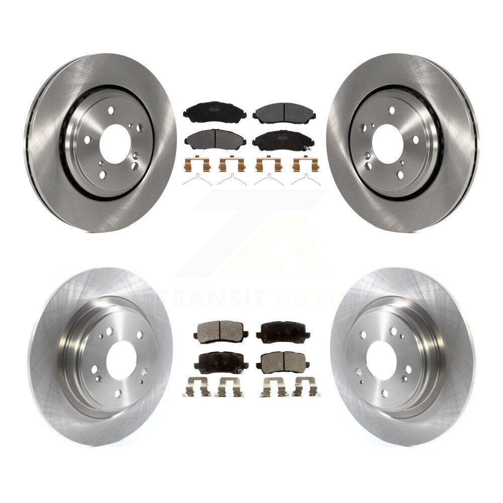 [Avant + Arrière] Kit de Disque et plaquette (semi-métallique) de frein pour Acura MDX K8F-102741