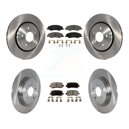 [Avant + Arrière] Kit de Disque et plaquette (semi-métallique) de frein pour 2018-2023 Honda Odyssey K8F-102742