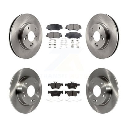 [Avant + Arrière] Kit de Disque et plaquette (semi-métallique) de frein pour Honda Civic K8F-102757
