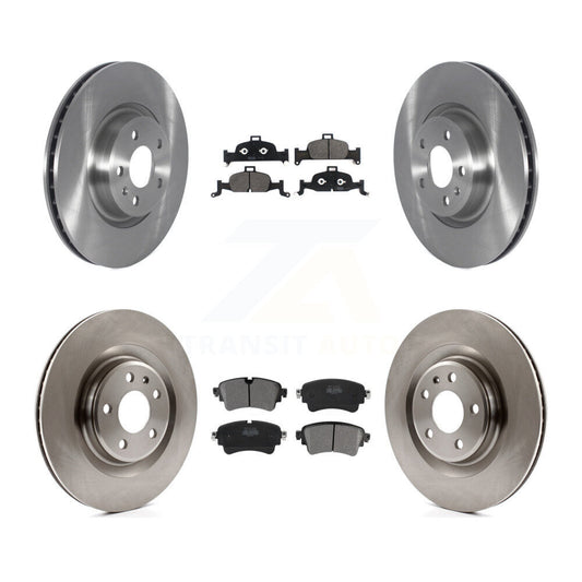 [Avant + Arrière] Kit de Disque et plaquette (semi-métallique) de frein pour Audi Q5 A5 Quattro A4 A6 Sportback allroad K8F-102763