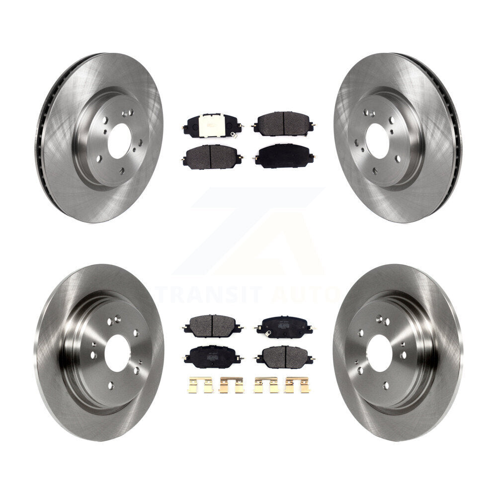 [Avant + Arrière] Kit de Disque et plaquette (semi-métallique) de frein pour Honda CR-V K8F-102764