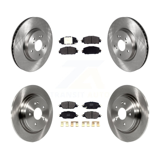 [Avant + Arrière] Kit de Disque et plaquette (semi-métallique) de frein pour Honda CR-V K8F-102764