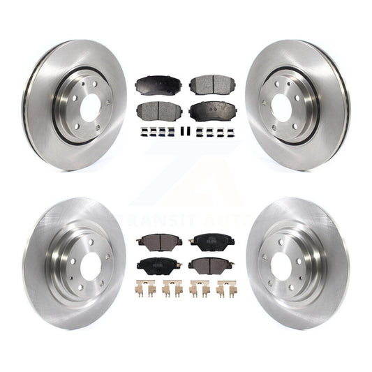 [Avant + Arrière] Kit de Disque et plaquette (semi-métallique) de frein pour 2016-2022 Mazda CX-9 K8F-102766