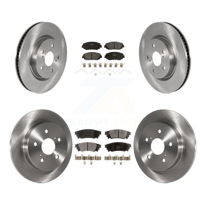 [Avant + Arrière] Kit de Disque et plaquette (semi-métallique) de frein pour Toyota Camry RAV4 Lexus ES350 Avalon ES300h UX250h UX200 C-HR Venza ES250 Corolla Cross K8F-102767