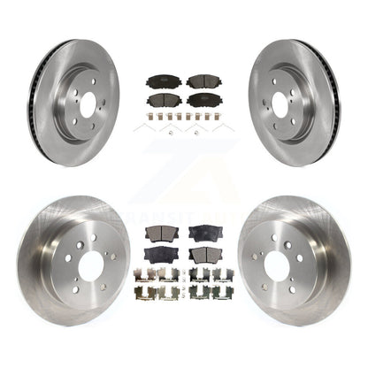 [Avant + Arrière] Kit de Disque et plaquette (semi-métallique) de frein pour Toyota Camry K8F-102768