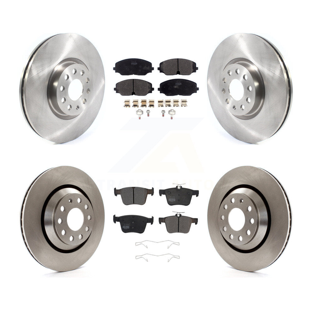 [Avant + Arrière] Kit de Disque et plaquette (semi-métallique) de frein pour Volkswagen Atlas Cross Sport K8F-102769
