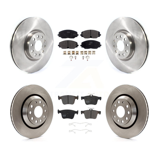 [Avant + Arrière] Kit de Disque et plaquette (semi-métallique) de frein pour Volkswagen Atlas Cross Sport K8F-102769