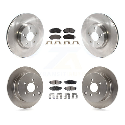 [Avant + Arrière] Kit de Disque et plaquette (semi-métallique) de frein pour 2017-2021 Subaru Impreza avec 276mm Diameter Rotor K8F-102772