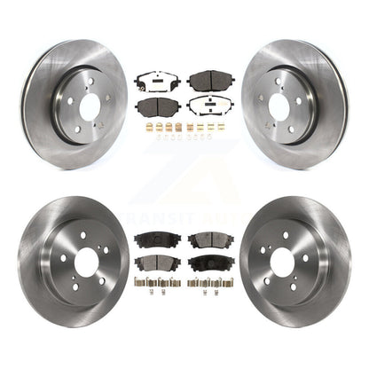 [Avant + Arrière] Kit de Disque et plaquette (semi-métallique) de frein pour 2018 Toyota C-HR K8F-102775