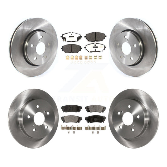 [Avant + Arrière] Kit de Disque et plaquette (semi-métallique) de frein pour 2018 Toyota C-HR K8F-102775