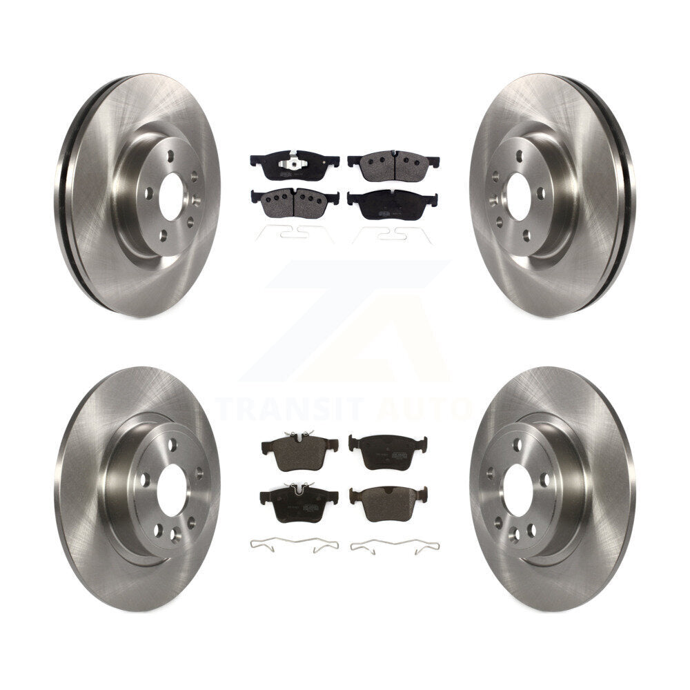 [Avant + Arrière] Kit de Disque et plaquette (semi-métallique) de frein pour Land Rover Discovery Sport Jaguar E-Pace K8F-102777