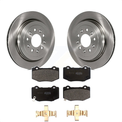 [Arrière] Kit de Disque et plaquette (semi-métallique) de frein pour 2016-2017 Cadillac ATS V K8F-102781 par Transit Auto