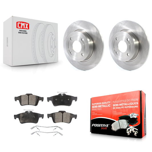 [Arrière] Kit de Disque et plaquette (semi-métallique) de frein pour 2018-2021 Ford EcoSport FWD K8F-102789