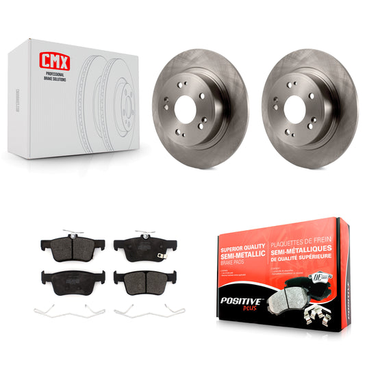 [Arrière] Kit de Disque et plaquette (semi-métallique) de frein pour 2018-2022 Honda Accord K8F-102791
