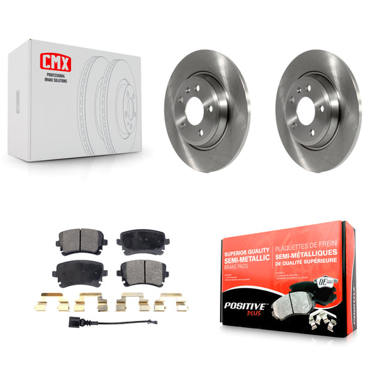[Arrière] Kit de Disque et plaquette (semi-métallique) de frein pour Audi Q5 A4 allroad K8F-102793