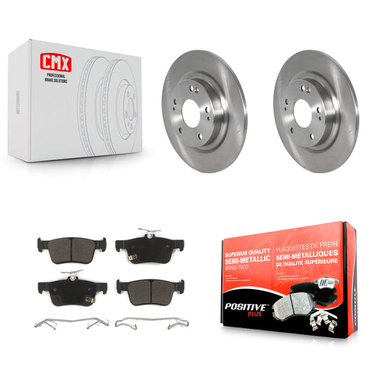[Arrière] Kit de Disque et plaquette (semi-métallique) de frein pour Honda Civic K8F-102807