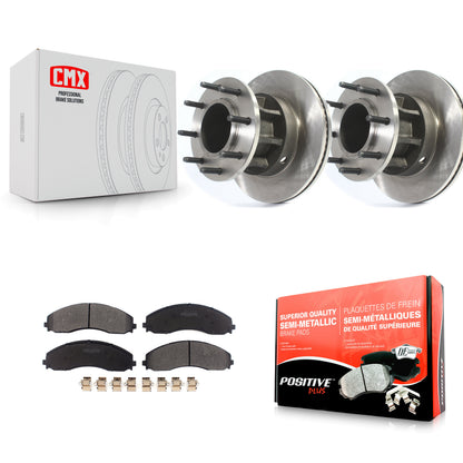 [Avant] Kit de Disque et plaquette (semi-métallique) de frein pour Ford F-450 Super Duty F-550 4 X 2 K8F-102816