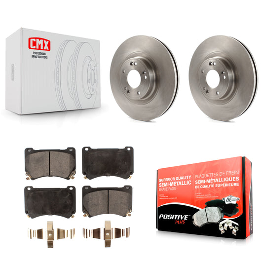 [Avant] Kit de Disque et plaquette (semi-métallique) de frein pour Hyundai Genesis K8F-102832