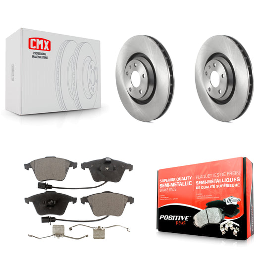 [Avant] Kit de Disque et plaquette (semi-métallique) de frein pour Audi TT Quattro TTS K8F-102834