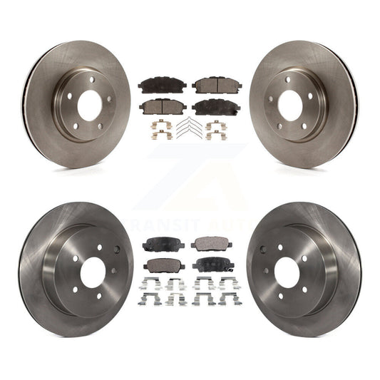 [Avant + Arrière] Kit de Disque et plaquette (semi-métallique) de frein pour 2011-2017 Nissan Quest K8F-102843