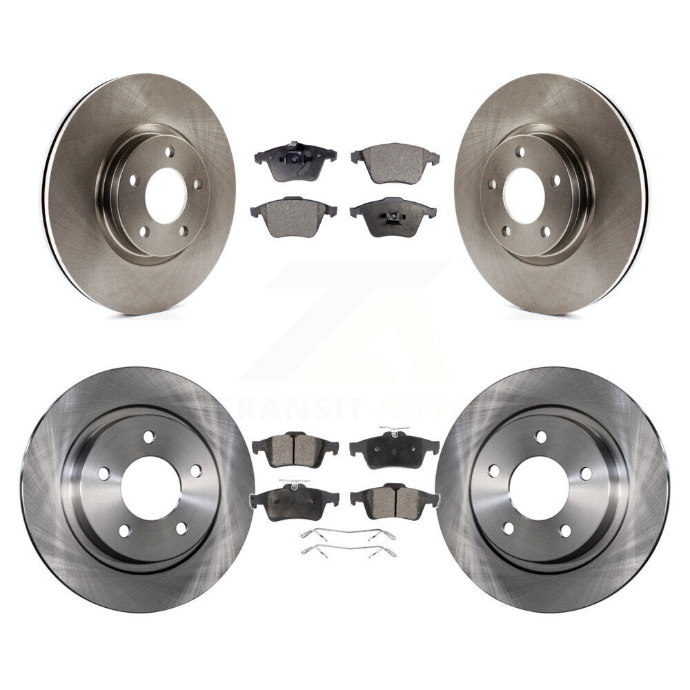 [Avant + Arrière] Kit de Disque et plaquette (semi-métallique) de frein pour Mazda 3 K8F-102847