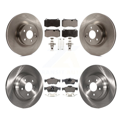 [Avant + Arrière] Kit de Disque et plaquette (semi-métallique) de frein pour Mercedes-Benz S550 SL550 S600 CL550 S400 S350 CL600 S450 K8F-102850