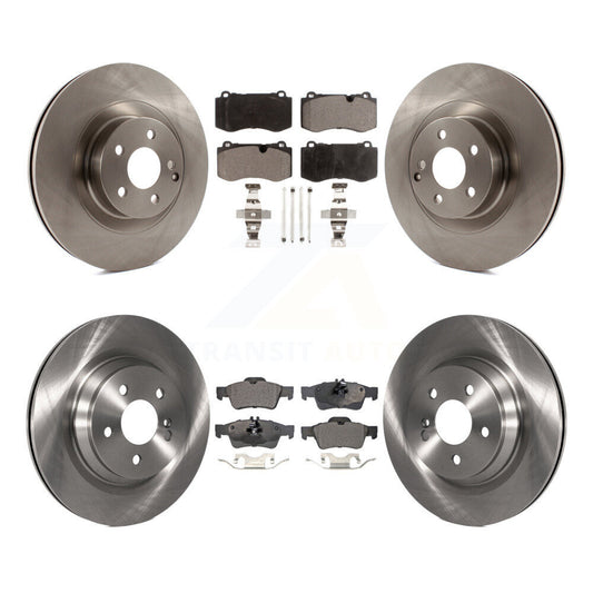 [Avant + Arrière] Kit de Disque et plaquette (semi-métallique) de frein pour Mercedes-Benz S550 SL550 S600 CL550 S400 S350 CL600 S450 K8F-102850