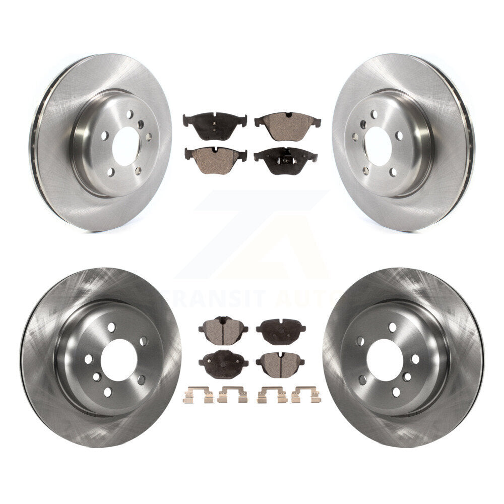 [Avant + Arrière] Kit de Disque et plaquette (semi-métallique) de frein pour BMW 535i xDrive 535d ActiveHybrid 5 K8F-102856