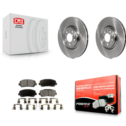 [Avant] Kit de Disque et plaquette (semi-métallique) de frein pour 2014-2017 Jeep Cherokee avec Single Piston Caliper K8F-102860