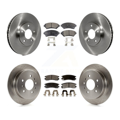 [Avant + Arrière] Kit de Disque et plaquette (semi-métallique) de frein pour Chevrolet Impala Monte Carlo Oldsmobile Intrigue K8F-102865