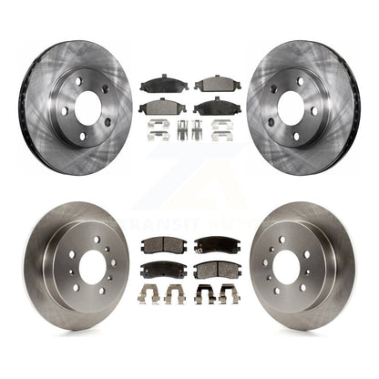 [Avant + Arrière] Kit de Disque et plaquette (semi-métallique) de frein pour Pontiac Grand Am Oldsmobile Alero K8F-102866