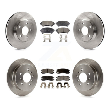 [Avant + Arrière] Kit de Disque et plaquette (semi-métallique) de frein pour 2005 Chevrolet Impala Monte Carlo From Chassis/VIN #59143076 K8F-102870