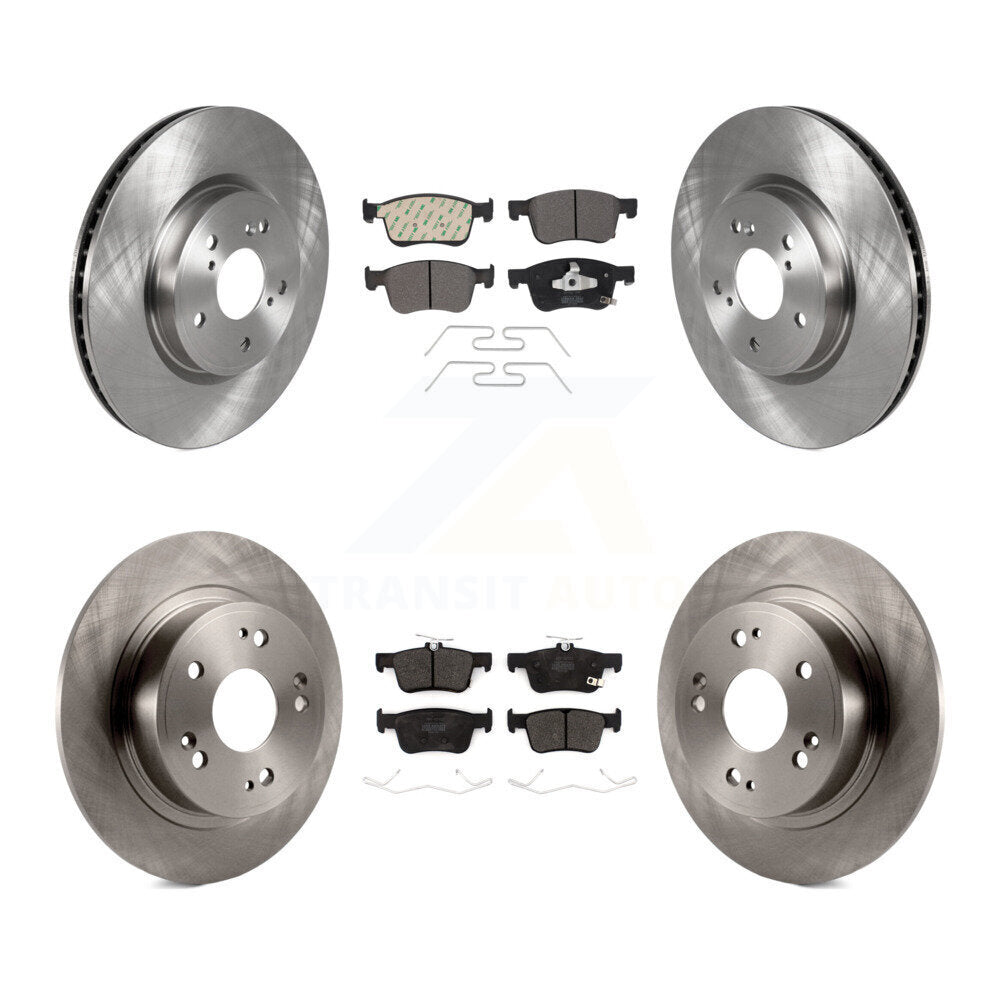 [Avant + Arrière] Kit de Disque et plaquette (semi-métallique) de frein pour Honda Accord K8F-102876