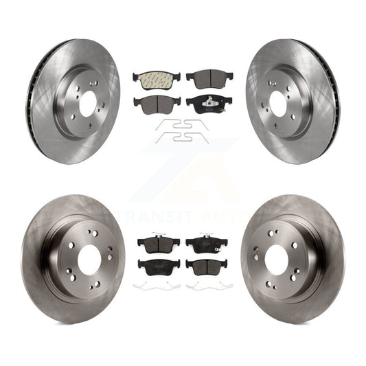 [Avant + Arrière] Kit de Disque et plaquette (semi-métallique) de frein pour Honda Accord K8F-102876