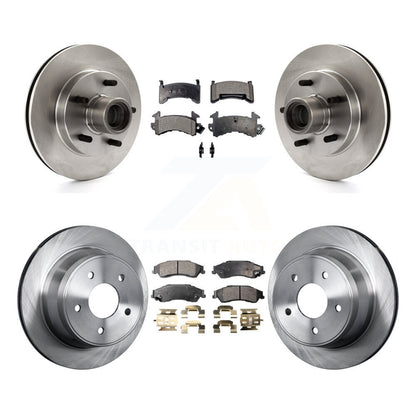 [Avant + Arrière] Kit de Disque et plaquette (semi-métallique) de frein pour Chevrolet S10 Blazer GMC Sonoma Jimmy Isuzu Hombre K8F-102940