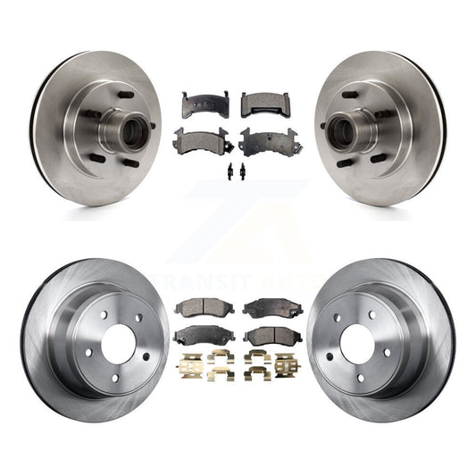 [Avant + Arrière] Kit de Disque et plaquette (semi-métallique) de frein pour Chevrolet S10 Blazer GMC Sonoma Jimmy Isuzu Hombre K8F-102940