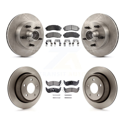 [Avant + Arrière] Kit de Disque et plaquette (semi-métallique) de frein pour 2010 Mazda B2300 avec 10.25" Diameter Rotor K8F-102963