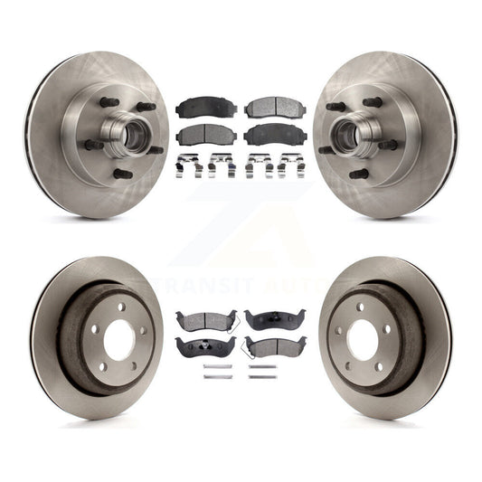 [Avant + Arrière] Kit de Disque et plaquette (semi-métallique) de frein pour 2010 Mazda B2300 avec 10.25" Diameter Rotor K8F-102963